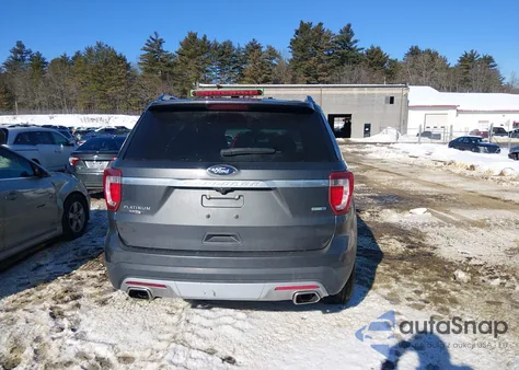 2016 Ford Explorer Platinum from USA, damaged, VIN 1FM5K8HT3GGC52240